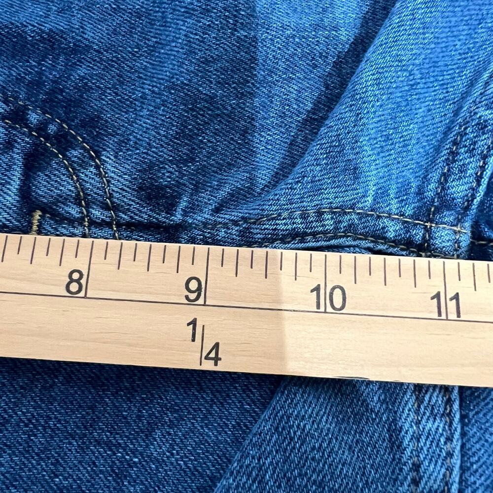 Everlane Jeans Women's 26 Regular Blue The Way High Organic Cotton Button Fly - Picture 8 of 10